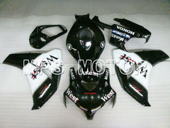 Honda CBR1000RR 2008-2011 Injection ABS Fairing - West - Black White - MFS2970