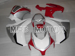 Carénage ABS injecté Honda CBR1000RR 2008-2011 - Style usine - Rouge argent - MFS2973