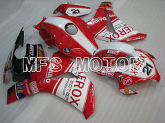 Honda CBR1000RR 2008-2011 Injection ABS verkleidung - Xerox - Rot Weiß - MFS2979