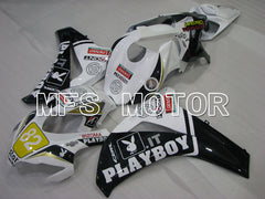 Carénage ABS injecté Honda CBR1000RR 2008-2011 - PlayBoy - Noir Blanc - MFS2999