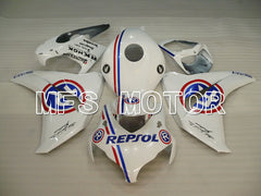 Carénage ABS injecté Honda CBR1000RR 2008-2011 - Repsol - Blanc - MFS3000