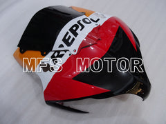 Honda CBR1000RR 2008-2011 Injection ABS Fairing - Repsol - Orange Red Black - MFS3001