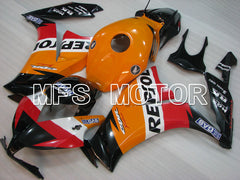 Honda CBR1000RR 2012-2016 Injection ABS verkleidung - Repsol - Schwarz Orange Rot - MFS3008