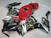 Honda CBR1000RR 2012-2016 Injection ABS verkleidung - Rockstar - Schwarz Rot - MFS3011