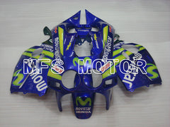 Carénage ABS injecté Honda CBR250RR 1988-1989 - Movistar - Bleu - MFS3019