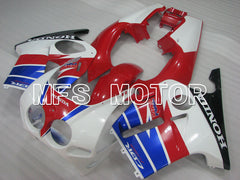 Carénage ABS injecté Honda CBR250RR 1988-1989 - HRC - Bleu Rouge Blanc - MFS3022