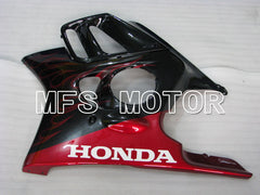 Honda CBR600 F3 1997-1998 Injection ABS verkleidung - Flamme - Schwarz Rot - MFS3064