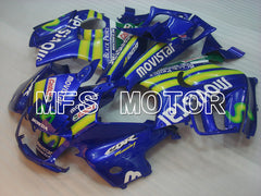 Honda CBR600 F3 1995-1996 Injection ABS verkleidung - Movistar - Blau - MFS3043