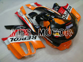 Honda CBR600 F3 1995-1996 Injection ABS verkleidung - Repsol - Schwarz Orange Rot - MFS3054