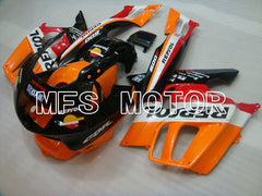 Honda CBR600 F3 1995-1996 Injection ABS verkleidung - Repsol - Schwarz Orange Rot - MFS3054