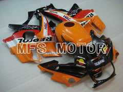 Honda CBR600 F2 1991-1994 ABS verkleidung - Repsol - Schwarz Orange Rot - MFS3080