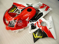 Honda CBR600 F2 1991-1994 ABS verkleidung - Factory Style - Schwarz Rot Weiß - MFS3088