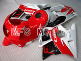 Honda CBR600 F2 1991-1994 ABS verkleidung - Factory Style - Schwarz Rot Weiß - MFS3095