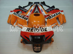 Honda CBR600 F2 1991-1994 ABS verkleidung - Repsol - Schwarz Orange Rot - MFS3099