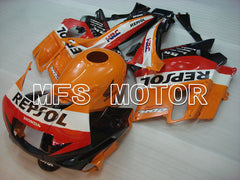 Honda CBR600 F2 1991-1994 ABS verkleidung - Repsol - Schwarz Orange Rot - MFS3099