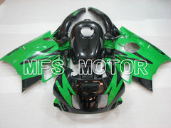 Honda CBR600 F2 1991-1994 ABS verkleidung - Factory Style - Schwarz Grün - MFS3104