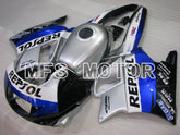 Honda CBR600 F2 1991-1994 ABS verkleidung - Repsol - Silber - MFS3105