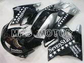 Honda CBR600 F2 1991-1994 ABS verkleidung - SevenStars - Schwarz Silber - MFS3116