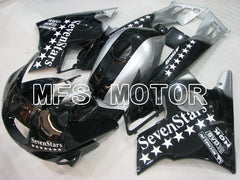 Honda CBR600 F2 1991-1994 ABS verkleidung - SevenStars - Schwarz Silber - MFS3116