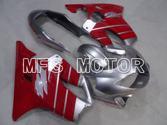 Carénage ABS injecté Honda CBR600 F4 1999-2000 - Style usine - Rouge argent - MFS3117