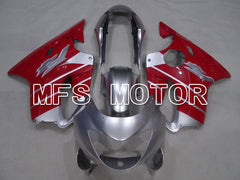 Carénage ABS injecté Honda CBR600 F4 1999-2000 - Style usine - Rouge argent - MFS3117