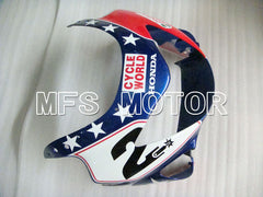Honda CBR600 F4 1999-2000 Injection ABS verkleidung - Castrol - Blau Rot - MFS3122
