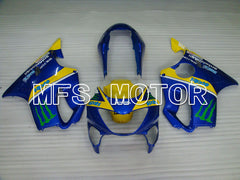 Honda CBR600 F4 1999-2000 Injection ABS Fairing - Monster - Blue Yellow - MFS3142