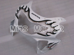 Honda CBR600 F4 1999-2000 Injection ABS Fairing - Flame - Black White - MFS3143