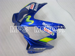 Carénage ABS injecté Honda CBR600 F4i 2001-2003 - Movistar - Bleu - MFS3148