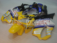 Carénage ABS injecté Honda CBR600 F4i 2001-2003 - Nastro Azzurro - Noir Jaune - MFS3149
