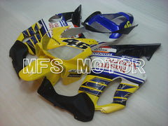 Carénage ABS injecté Honda CBR600 F4i 2001-2003 - Nastro Azzurro - Noir Jaune - MFS3150