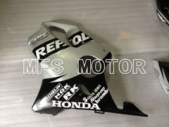 Carénage ABS injecté Honda CBR600 F4i 2001-2003 - Repsol - Noir Argent - MFS3165