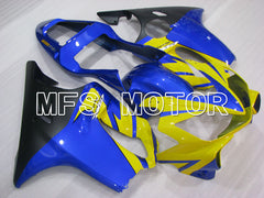 Carénage ABS injecté Honda CBR600 F4i 2001-2003 - Style usine - Bleu Jaune - MFS3167