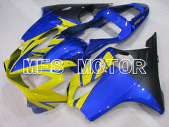 Carénage ABS injecté Honda CBR600 F4i 2001-2003 - Style usine - Bleu Jaune - MFS3167