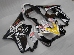 Carénage ABS injecté Honda CBR600 F4i 2001-2003 - PlayBoy - Noir Blanc - MFS3170