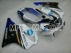 Honda CBR600 F4i 2004-2007 Injection ABS Fairing - Konica Minolta - Black White - MFS3180