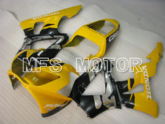 Carénage ABS injecté Honda CBR900RR 929 2000-2001 - Style usine - Noir Jaune - MFS3198