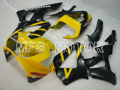 Honda CBR900RR 929 2000-2001 Injection ABS verkleidung - Factory Style - Schwarz Gelb - MFS3219