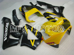Honda CBR900RR 929 2000-2001 Injection ABS verkleidung - Factory Style - Schwarz Gelb - MFS3219