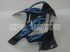 Honda CBR900RR 954 2002-2003 Injection ABS verkleidung - Flamme - Schwarz Blau - MFS3227