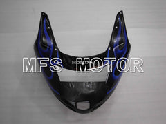 Honda CBR1100XX 1996-2007 Injection ABS verkleidung - Flamme - Schwarz Blau - MFS3261