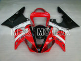 Yamaha YZF-R1 2000-2001 Injection ABS verkleidung - Factory Style - Schwarz Rot - MFS3271