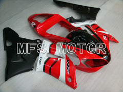 Yamaha YZF-R1 2000-2001 Injection ABS Fairing - Factory Style - Black Red - MFS3271