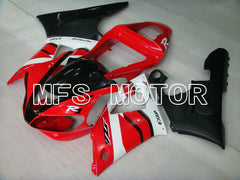 Yamaha YZF-R1 2000-2001 Injection ABS Fairing - Factory Style - Black Red - MFS3271