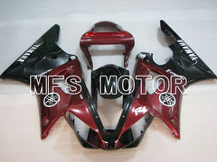 Yamaha YZF-R1 2000-2001 Injection ABS Fairing - Factory Style - Black Red - MFS3280