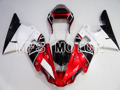 Yamaha YZF-R1 2000-2001 Injection ABS Verkleidung - Factory Style - Schwarz Rot Weiß - MFS3282