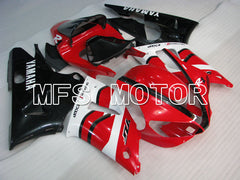 Yamaha YZF-R1 2000-2001 Injection ABS verkleidung - Factory Style - Schwarz Rot Weiß - MFS3286