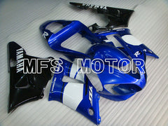 Yamaha YZF-R1 2000-2001 Injection ABS verkleidung - Factory Style - Blau Schwarz - MFS3289