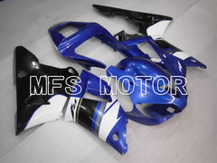 Yamaha YZF-R1 2000-2001 Injection ABS verkleidung - Factory Style - Blau Weiß - MFS3290