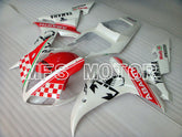 Carénage ABS injecté Yamaha YZF-R1 2002-2003 - ABARTH - Rouge Blanc - MFS3293